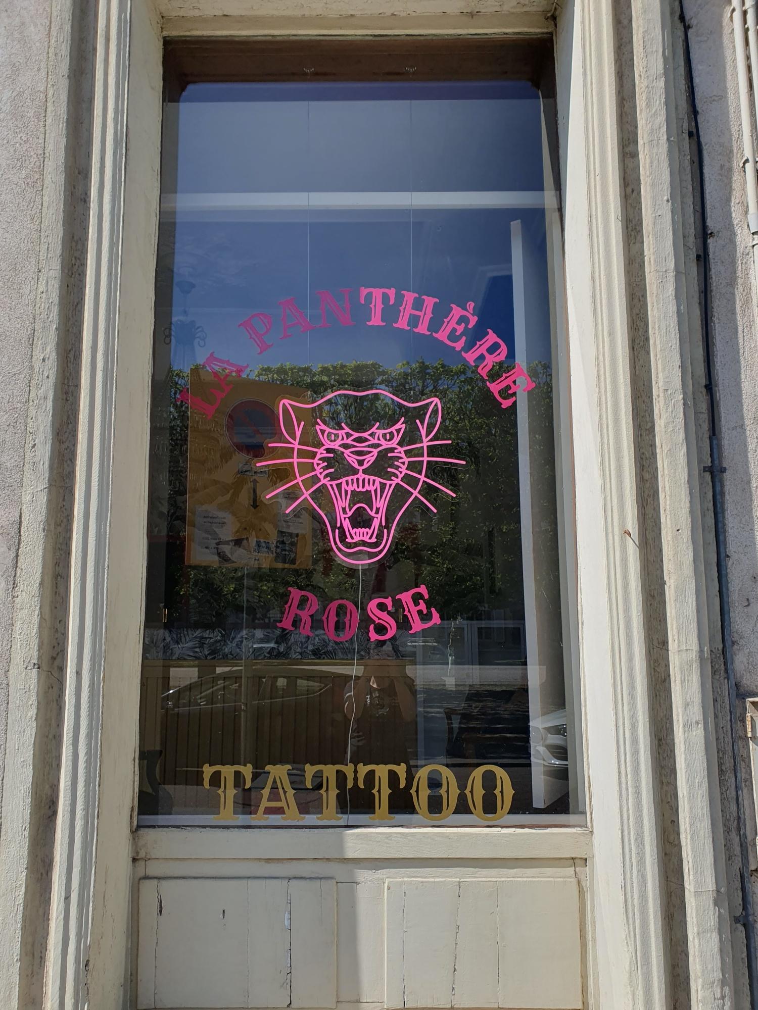 La Panthère Rose Tattoo Nancy