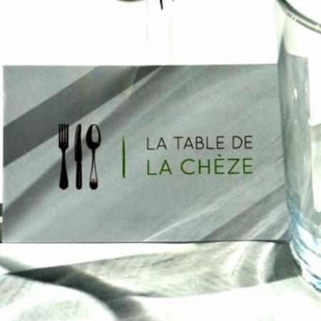 La Table De La Chèze Floirac