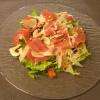 Salade Frioule : Salade, Tomates, Pignons De Pin, Parmesan, Champignons, Jambon Cru