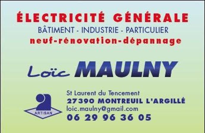 Loic Maulny Electricité Montreuil L'argillé