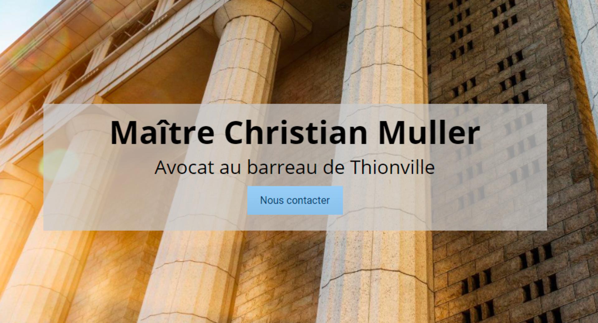 Maître Christian Muller Thionville