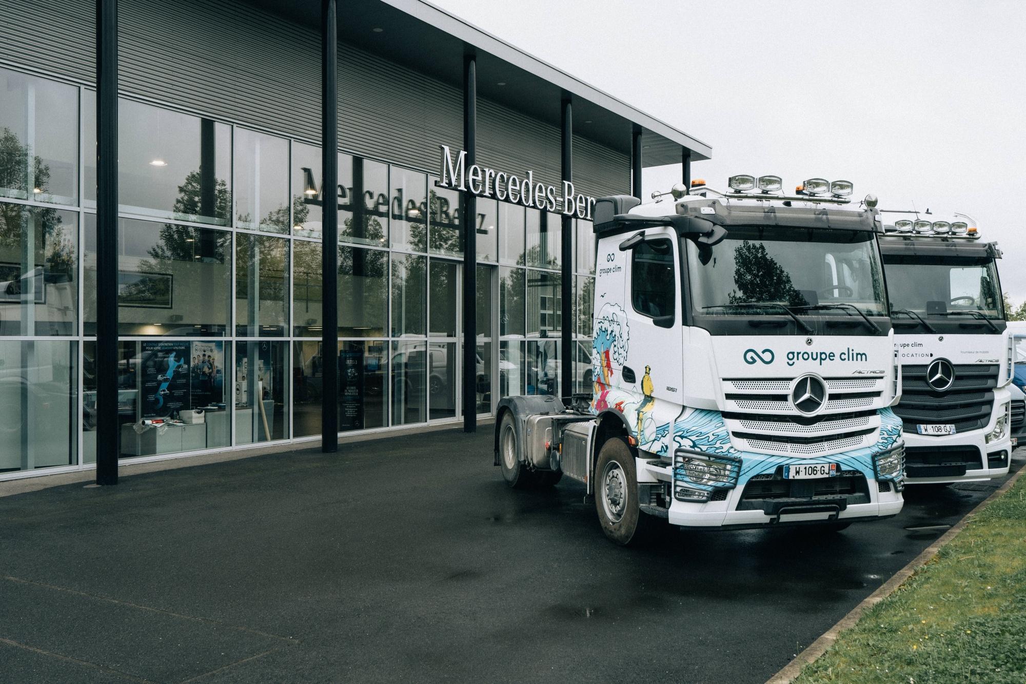 Mercedes-benz Utilitaires Et Camions - Groupe Clim - Pau Serres Castet