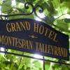 Sa Grand Hotel Montespan Talleyrand Bourbon L'archambault