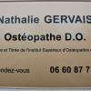 Nathalie Gervais Ostéopathe Châtenay-malabry