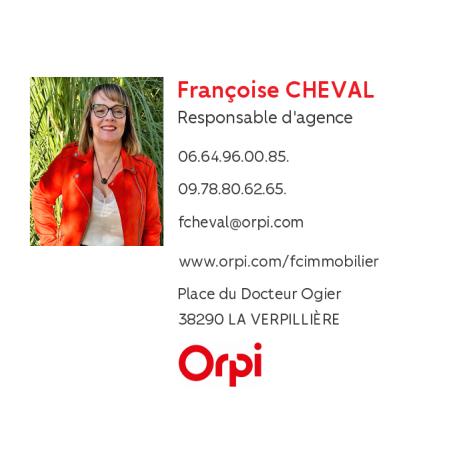 Orpi Françoise Cheval Immobilier La Verpillière