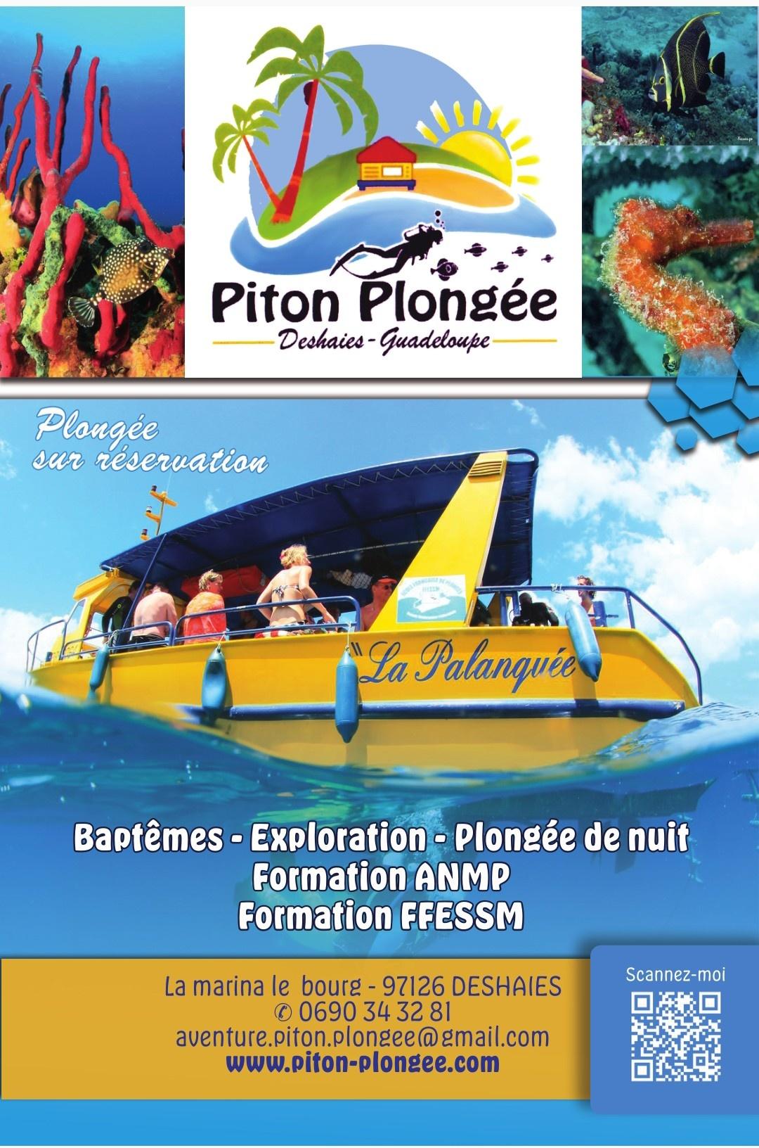 Piton Plongée - Guadeloupe  Deshaies