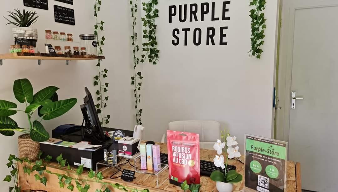 Cbd Shop - Purple Store - Fleurs  Huiles - Quimper Quimper
