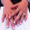 2 Ongle Blanc Gel Decor Nail Art French Manucure Quickepil Proepil 