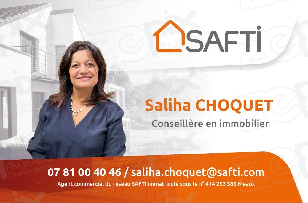 Saliha Choquet - Conseiller Immobilier Safti Meaux