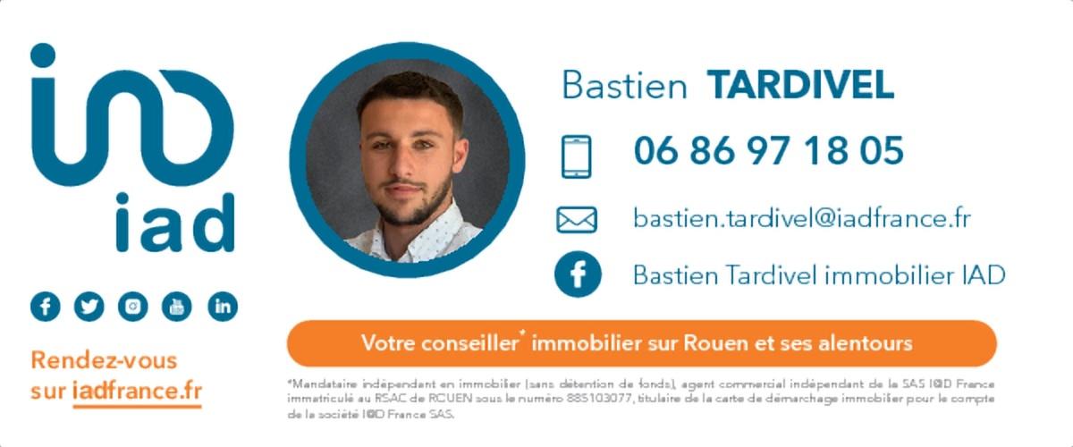 Tardivel Bastien -  Conseiller Immobilier Iad  - Dieppe Hautot Sur Mer