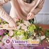 Préparation D'un Bouquet De Fleurs Par Vianney Flora