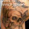 Tatouage Skull Par Vince Tattoo Dordogne